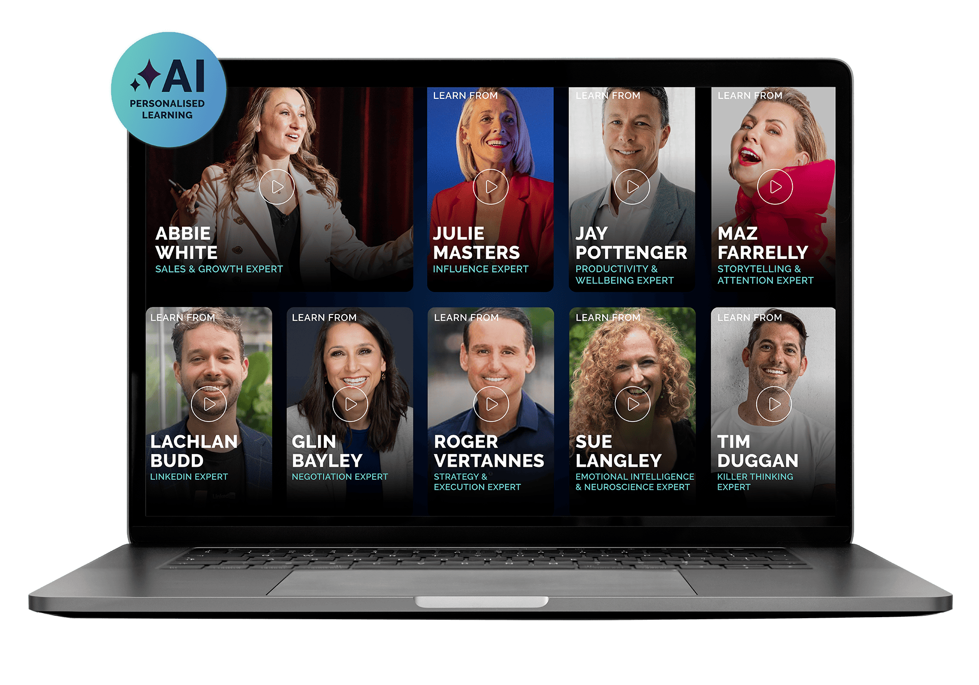 Laptop Image with Experts_compressed A graphic featuring the 9 experts of the REV UP System inside a laptop screen: Abbie White, Julie Masters, Jay Pottenger, Maz Farrelly, Lachlan Budd, Glin Bayley, Roger Vertannes, Sue Langley, and Tim Duggan
